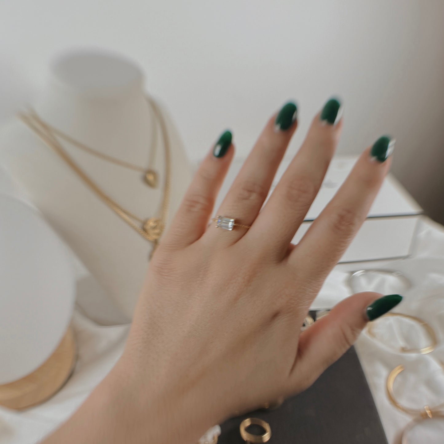 stone adjustable chain ring