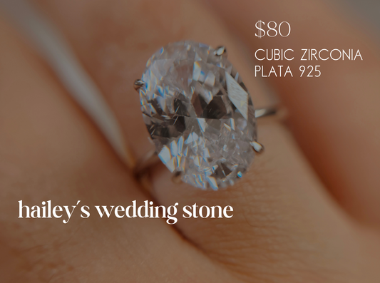 hailey's wedding stone